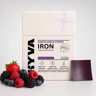 Dissolvable Iron Strips